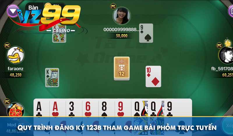 Quy trình đăng ký vz99 tham game bài phỏm trực tuyến